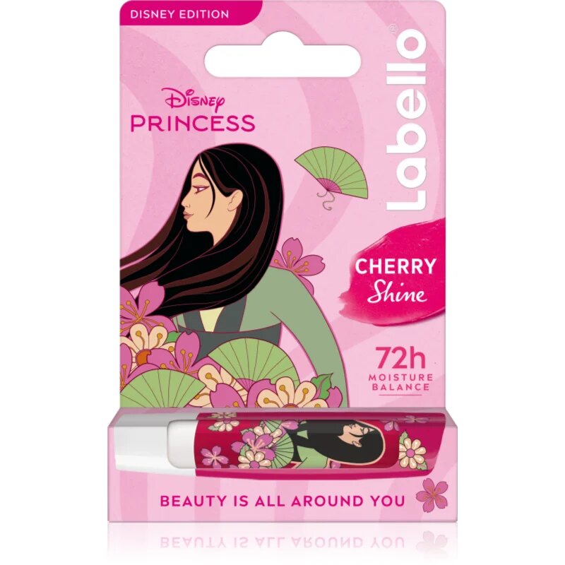 Labello Disney Princess Cherry Shine хидратиращ балсам за устни 4.8 гр.