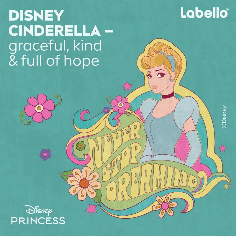Labello Disney Princess Vanilla Buttercream хидратиращ балсам за устни 4.8 гр.