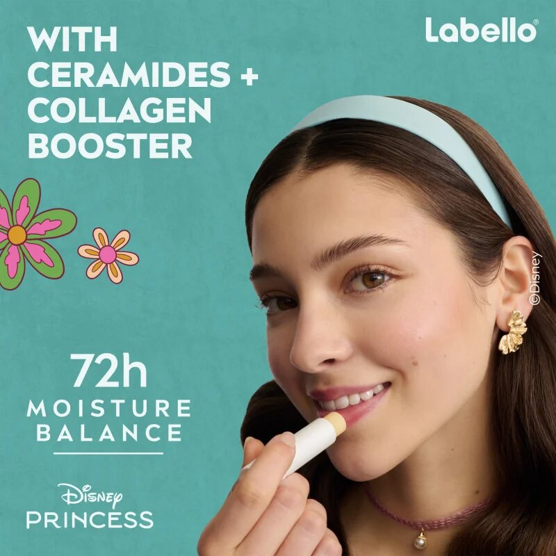 Labello Disney Princess Vanilla Buttercream хидратиращ балсам за устни 4.8 гр.