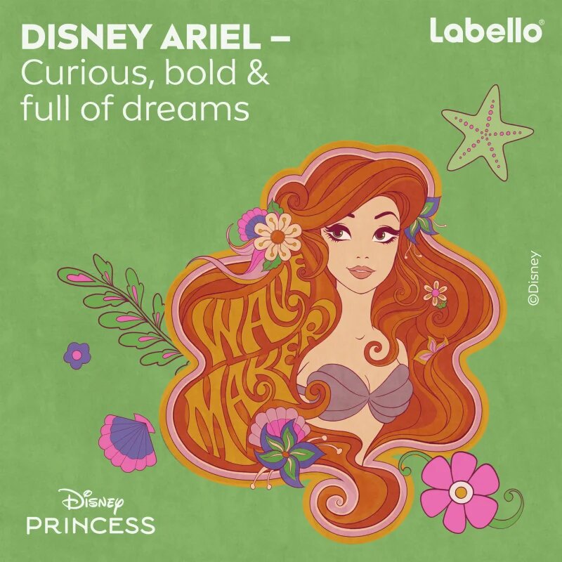 Labello Disney Princess Watermelon Shine хидратиращ балсам за устни 4.8 гр.