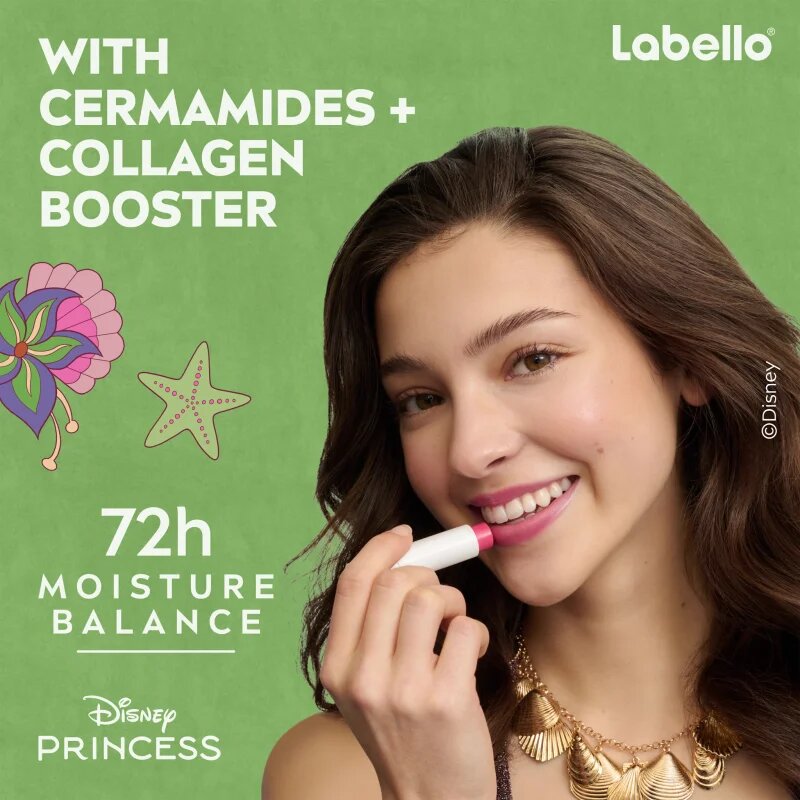 Labello Disney Princess Watermelon Shine хидратиращ балсам за устни 4.8 гр.