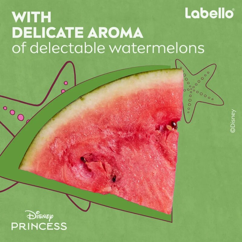 Labello Disney Princess Watermelon Shine хидратиращ балсам за устни 4.8 гр.