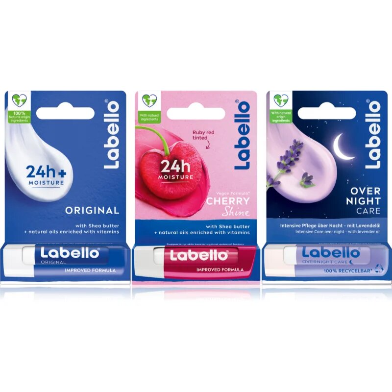 Labello Lip Care балсам за устни изгодна опаковка