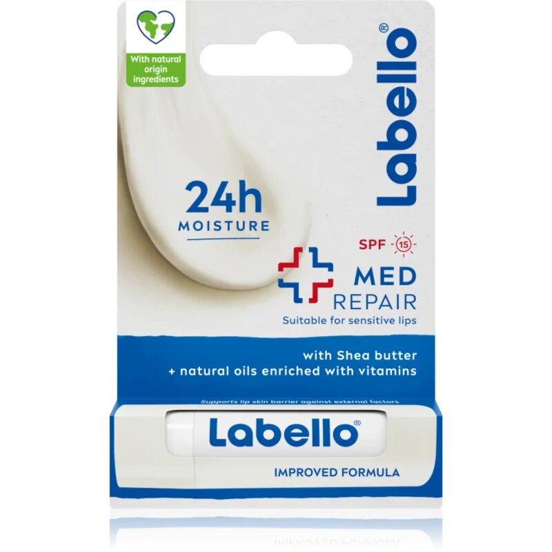 Labello Med Repair балсам за устни SPF 15 4.8 гр.