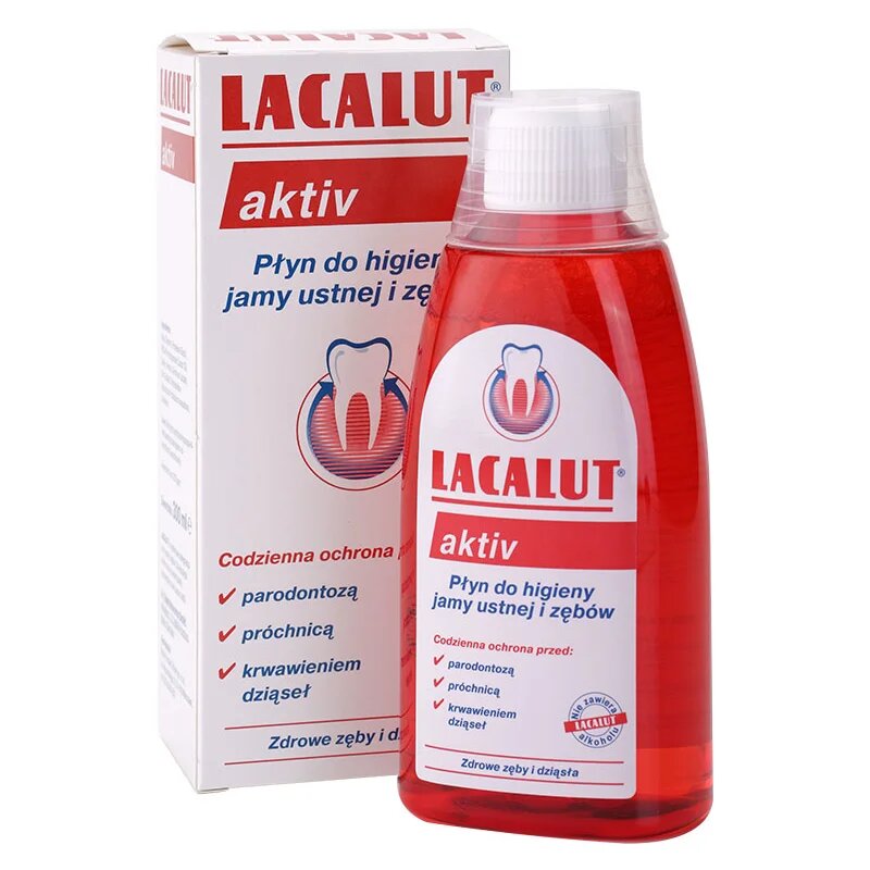 Lacalut Aktiv вода за уста 300 мл.