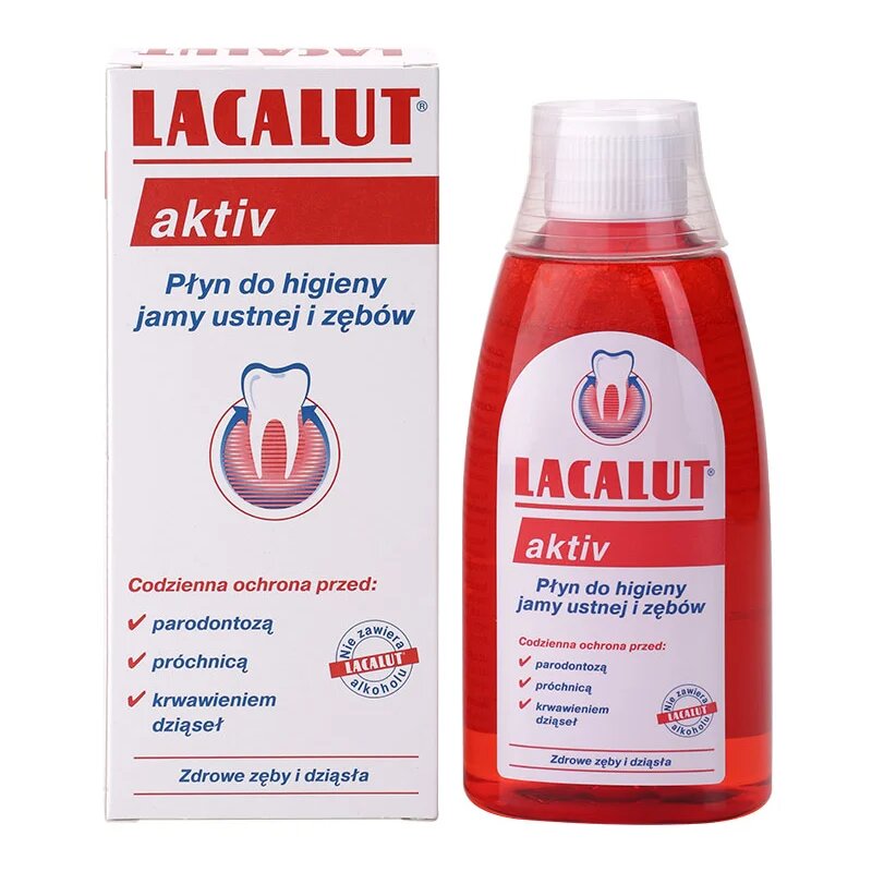 Lacalut Aktiv вода за уста 300 мл.