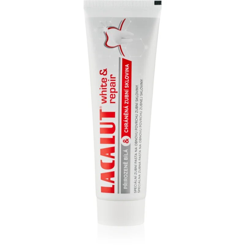 Lacalut White & Repair паста за зъби за възстановяване на зъбния емайл 75 мл.