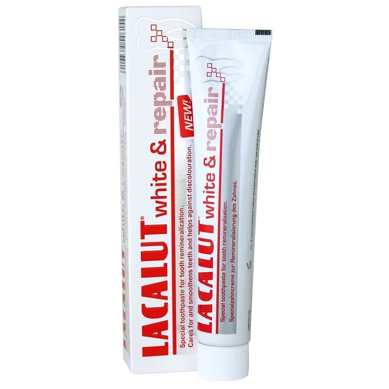 Lacalut White & Repair паста за зъби за възстановяване на зъбния емайл 75 мл.