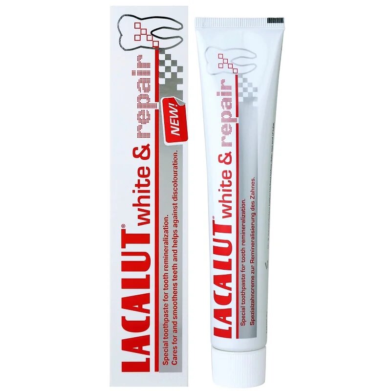 Lacalut White & Repair паста за зъби за възстановяване на зъбния емайл 75 мл.