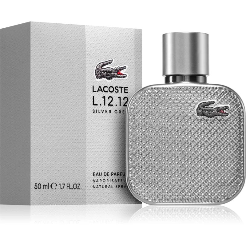 Lacoste L.12.12 Silver Grey парфюмна вода за мъже 50 мл.