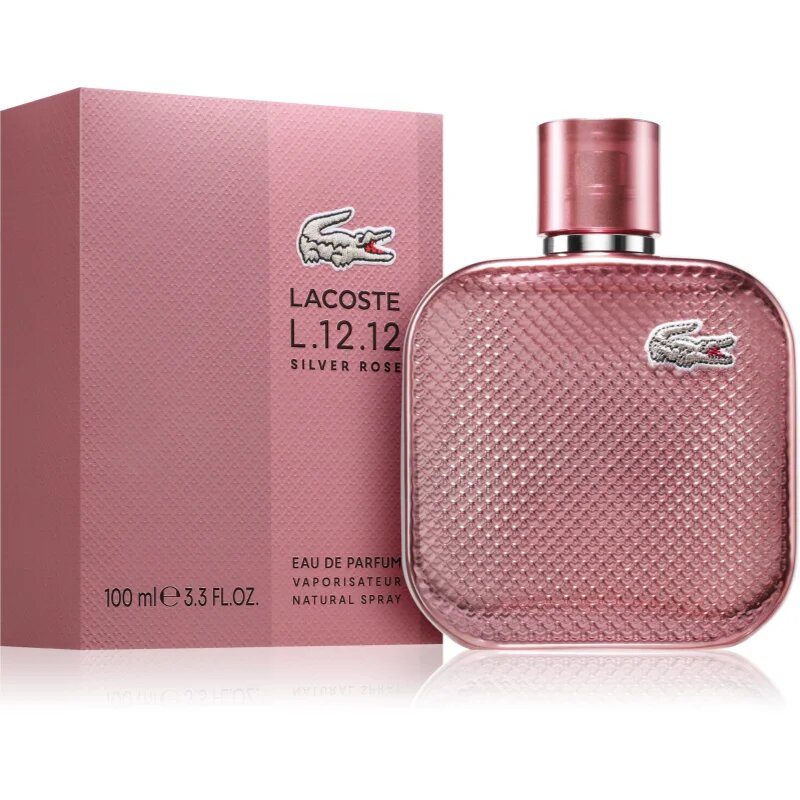 Lacoste L.12.12 Silver Rose парфюмна вода за жени 100 мл.