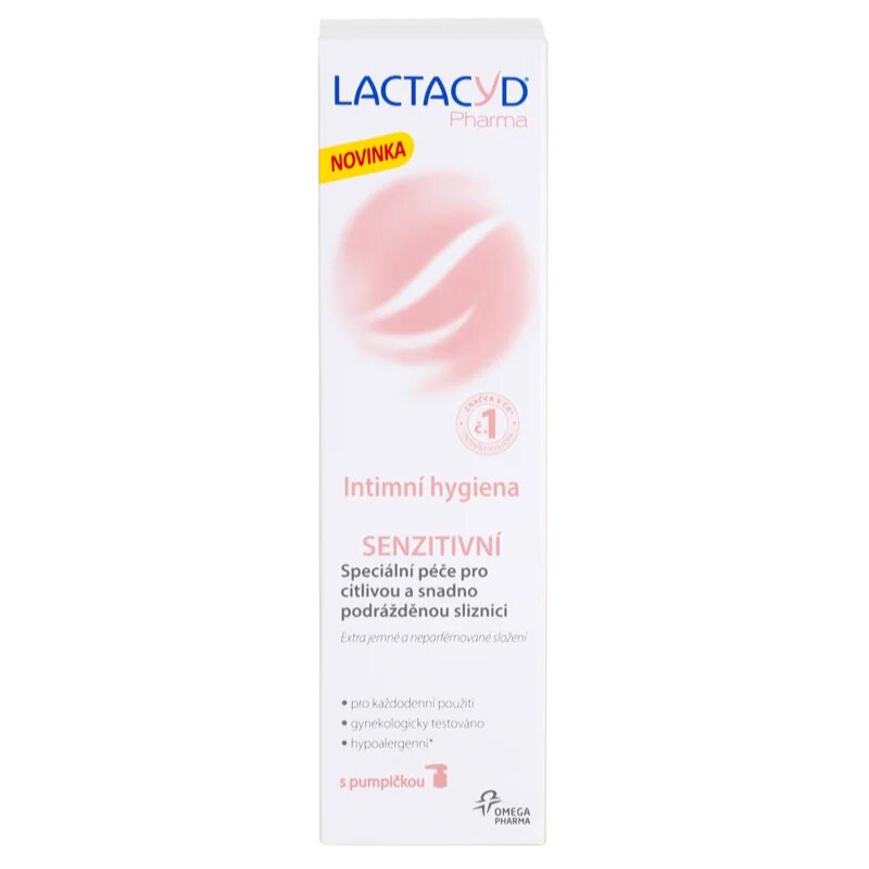 Lactacyd Pharma емулсия за интимна хигиена сензитивна 250 мл.