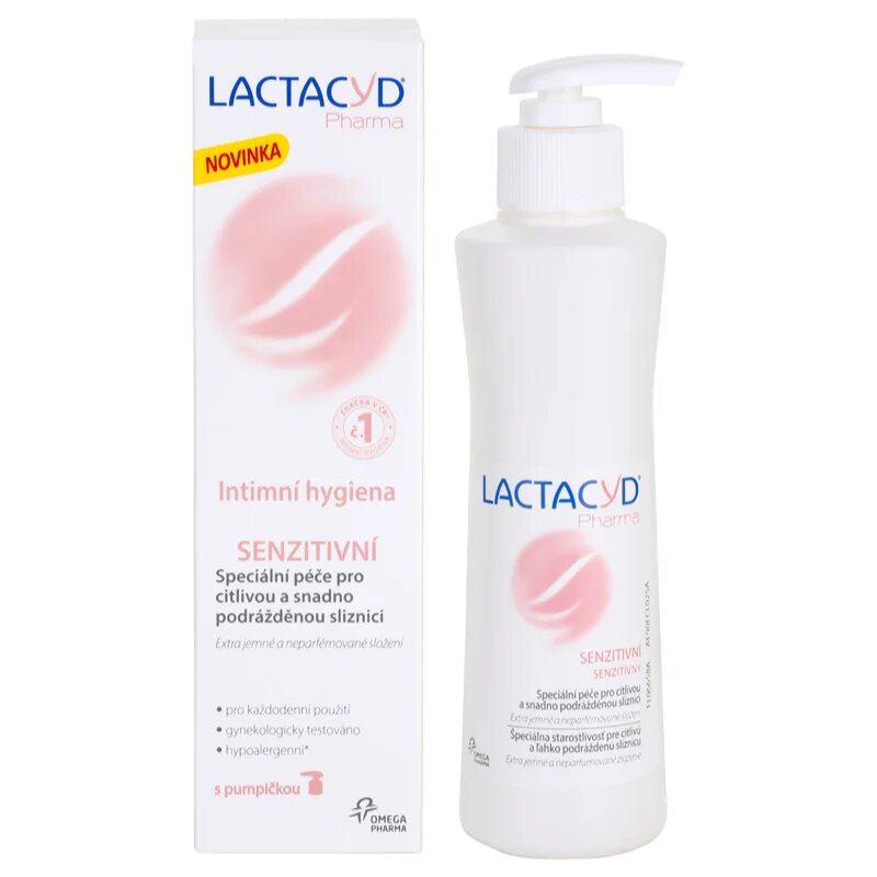 Lactacyd Pharma емулсия за интимна хигиена сензитивна 250 мл.