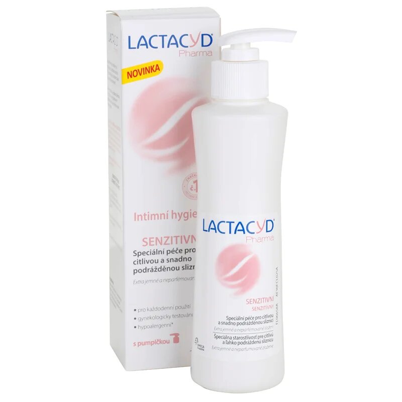 Lactacyd Pharma емулсия за интимна хигиена сензитивна 250 мл.