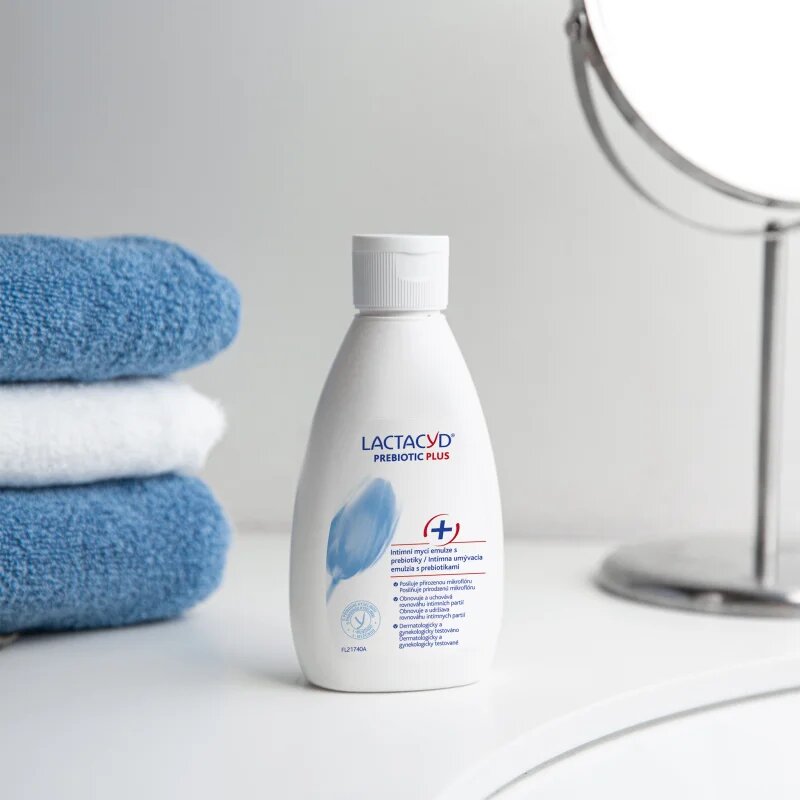 Lactacyd Prebiotic Plus измиваща емулсия за интимна хигиена 200 мл.
