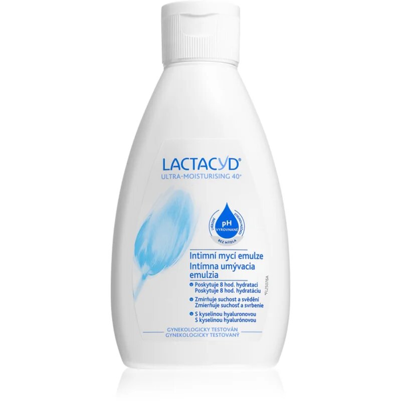 Lactacyd Ultra-Moisturising 40+ интензивно хидратираща измиваща емулсия 200 мл.