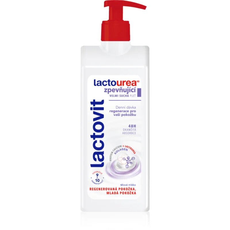 Lactovit LactoUrea Firming стягащ лосион за тяло за суха кожа 400 мл.