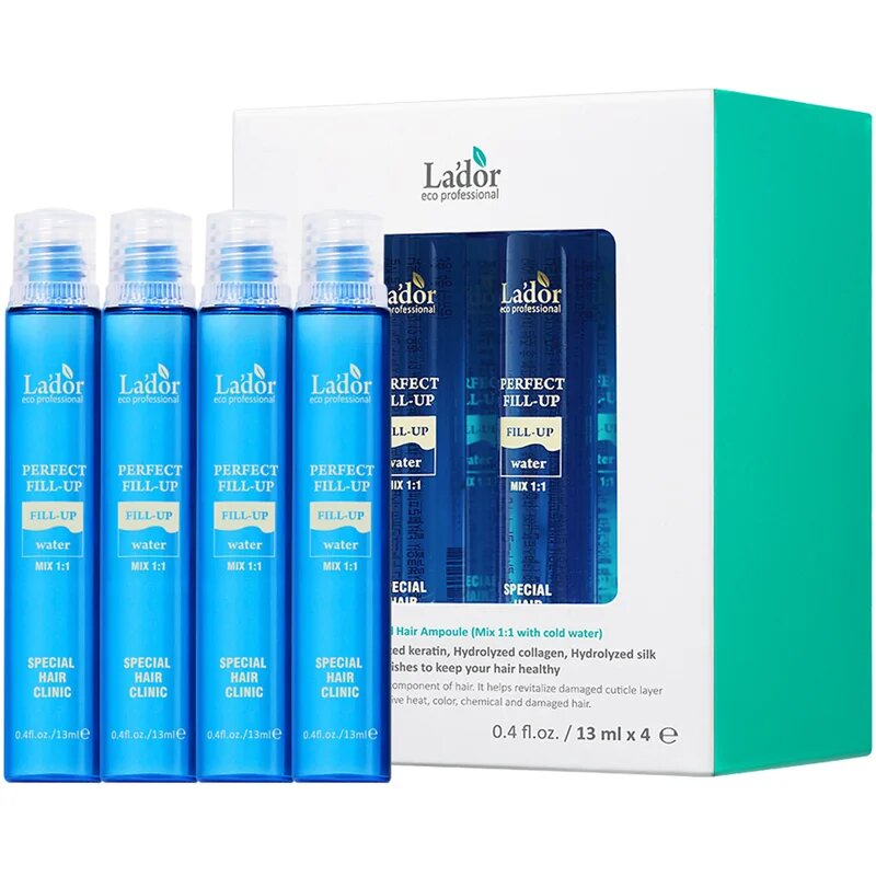 La'dor Perfect Hair Fill-Up интензивна концентрирана грижа за увредена и крехка коса 4x13 мл.