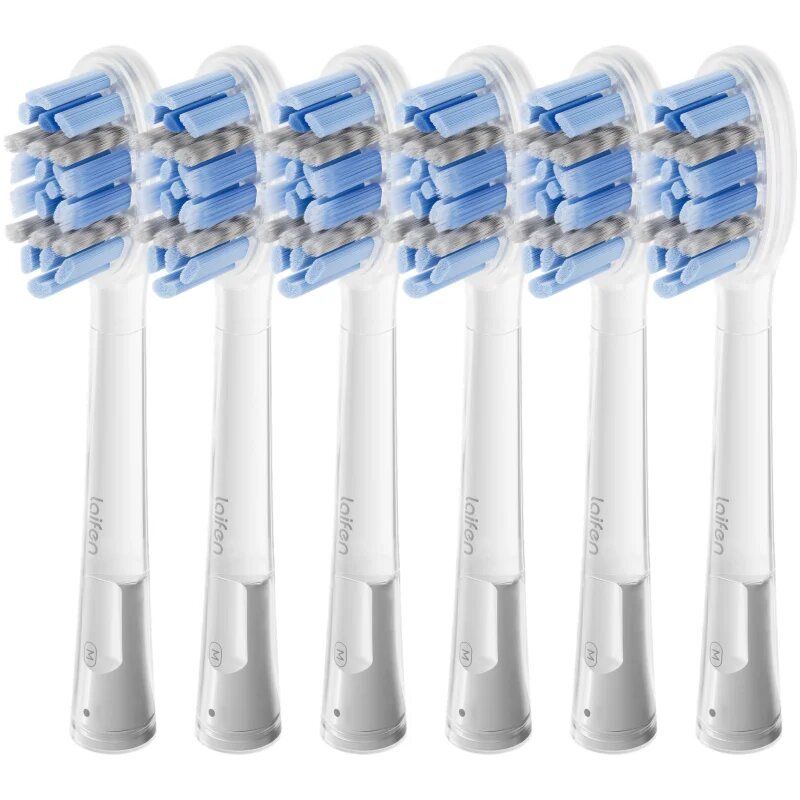 Laifen ProM Pro Whitening резервни глави за четка за зъби 6 бр.