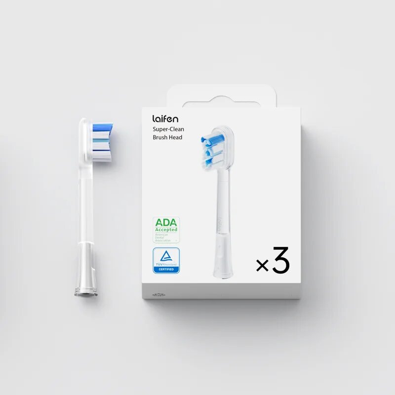 Laifen Super-Clean Transparent 2.0 сменяеми глави 3 бр.