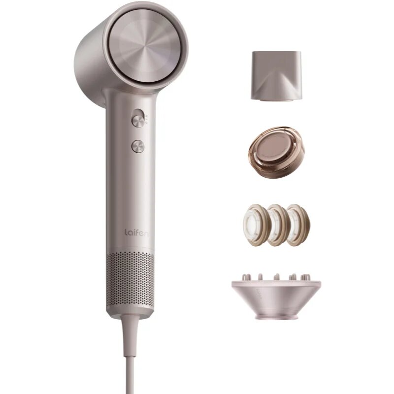 Laifen Swift 4 Polished Platinum много мощен йонизиращ сешоар Gold 1 бр.
