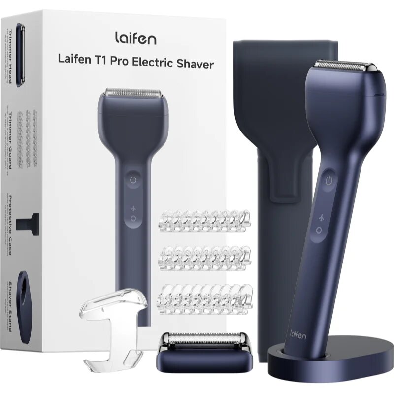 Laifen T1 Pro Giftbox електрическа самобръсначка подаръчен комплект Dark Blue 1 бр.