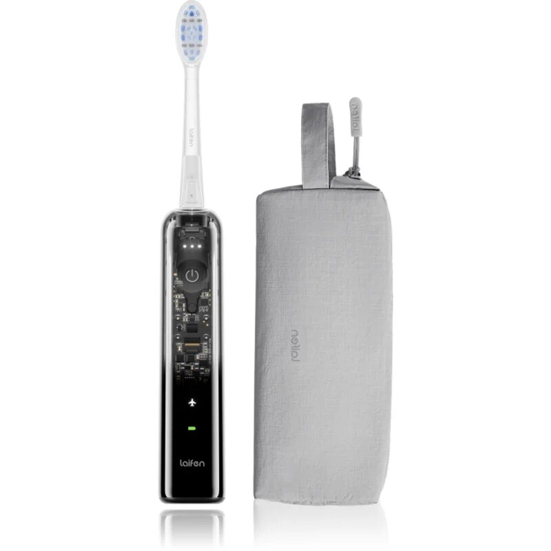 Laifen Wave Pro LFTBO2-PT ABS Transparent електрическа четка за зъби Black 1 бр.