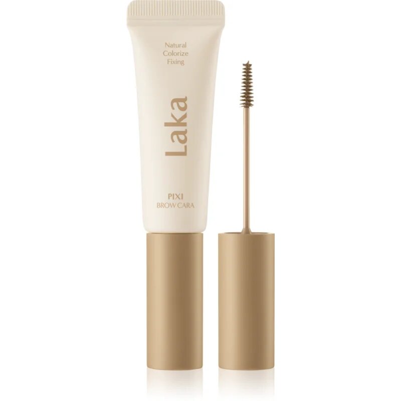 Laka Pixi Brow Cara спирала за вежди за фиксиране и оформяне цвят 05 Ash Brown 8 гр.