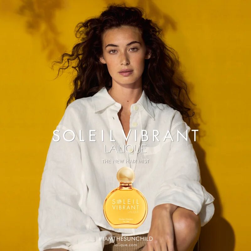 Lalique Soleil Vibrant парфюмна мъгла за коса за жени 50 мл.