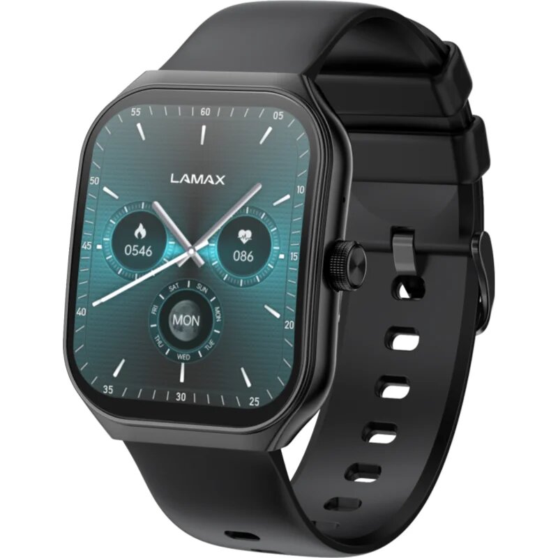 LAMAX Electronics Flow AMOLED Black смарт часовник 1 бр.