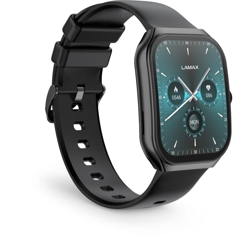 LAMAX Electronics Flow AMOLED Black смарт часовник 1 бр.