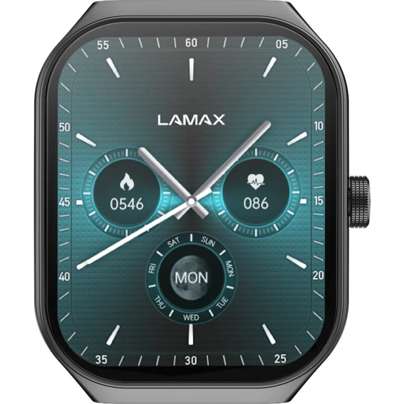 LAMAX Electronics Flow AMOLED Black смарт часовник 1 бр.