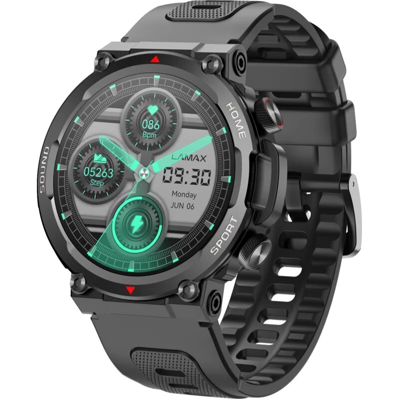 LAMAX Electronics Xplore Black смарт часовник 1 бр.