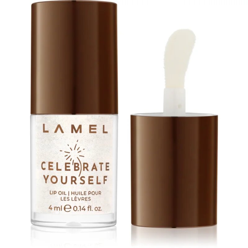 LAMEL Celebrate Yourself масло от нар с блясък цвят 01 4 мл.