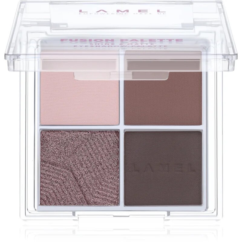 LAMEL Fusion палитра сенки за очи цвят 403 10 гр.