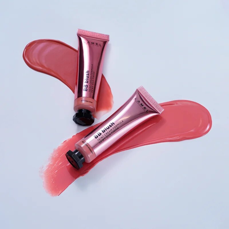 LAMEL Insta BB Blush кремообразен руж цвят 401 Tea rose 10 мл.