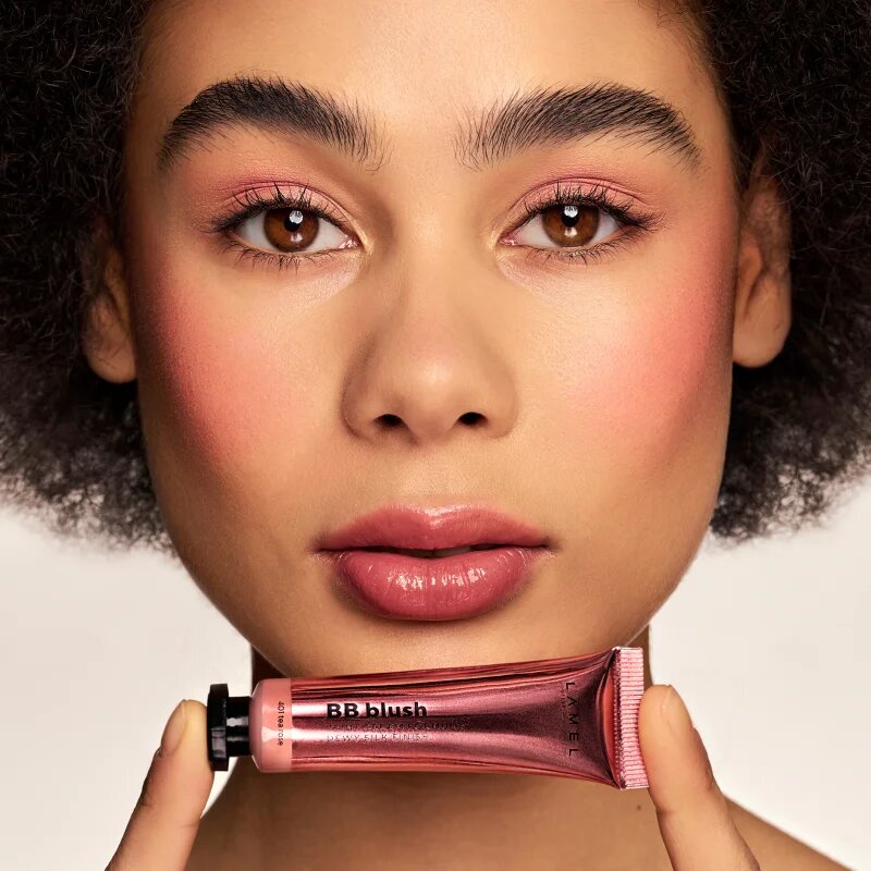 LAMEL Insta BB Blush кремообразен руж цвят 401 Tea rose 10 мл.