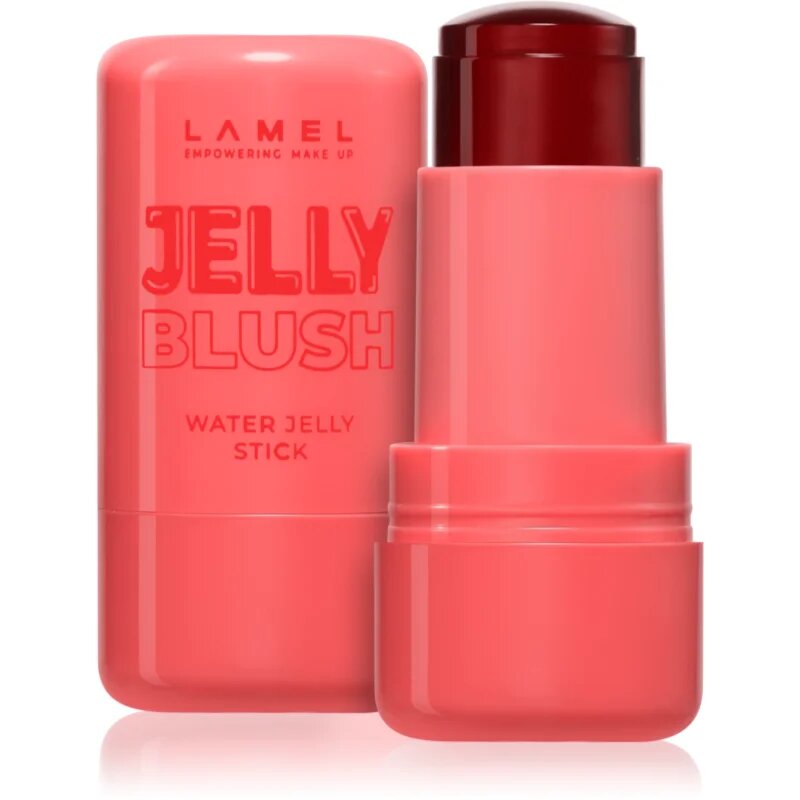 LAMEL Jelly Blush дълготраен руж на водна основа цвят 02 Guava 6.6 гр.