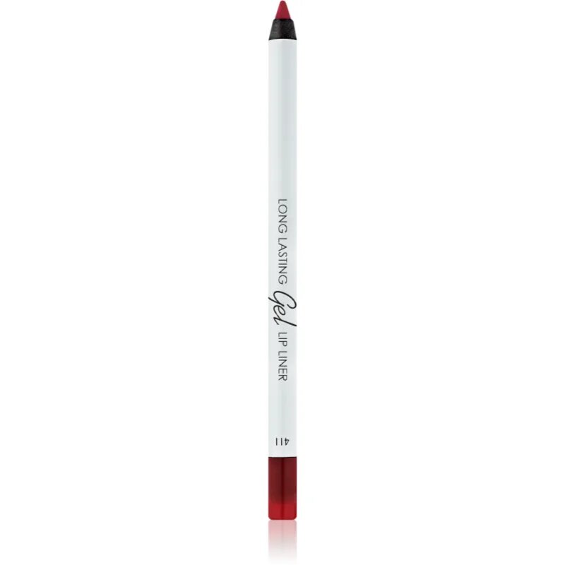 LAMEL Long Lasting Gel Lip Liner дълготраен молив за устни цвят 411 Ruby Red 1.7 гр.