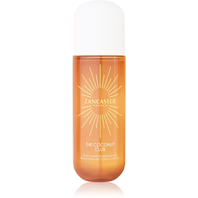 Lancaster Eau de Hair & Body Mist парфюмна мъгла за лице тяло и коса аромати Coconut Club 236 мл.