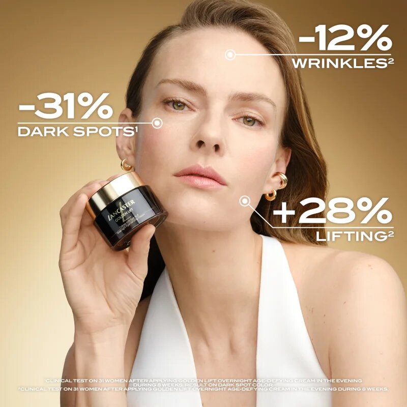 Lancaster Golden Lift Night Cream нощен крем против стареене на кожата 50 мл.