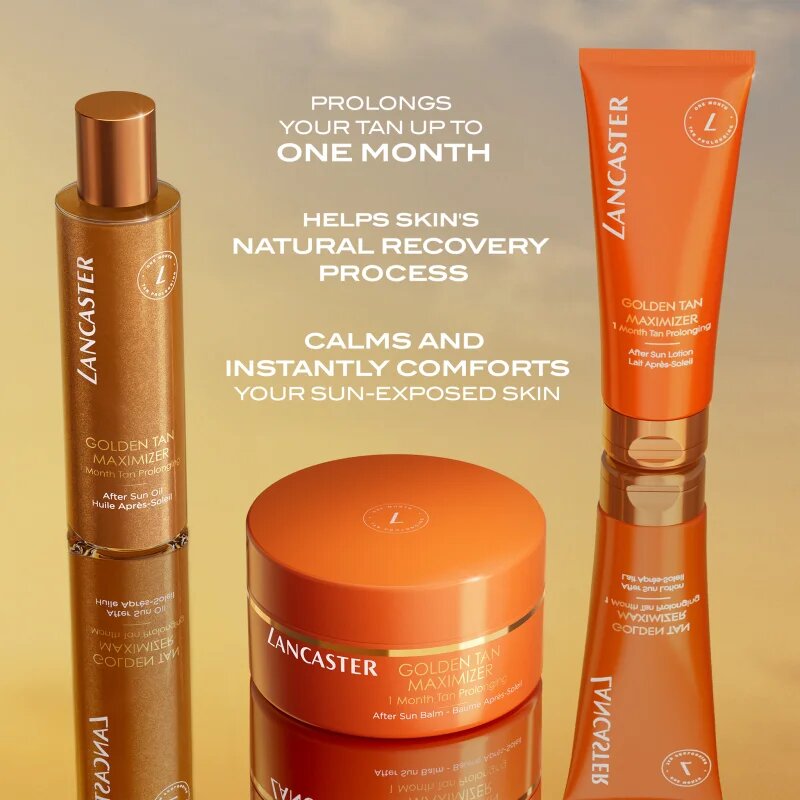 Lancaster Golden Tan Maximizer After Sun Lotion тоалетно мляко за тяло удължаващ загара 250 мл.