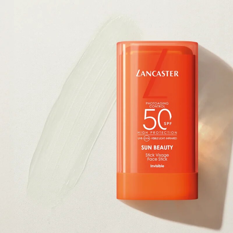 Lancaster Sun Beauty Face Stick слънцезащитен крем в стик на лицето и шията SPF 50 19 гр.