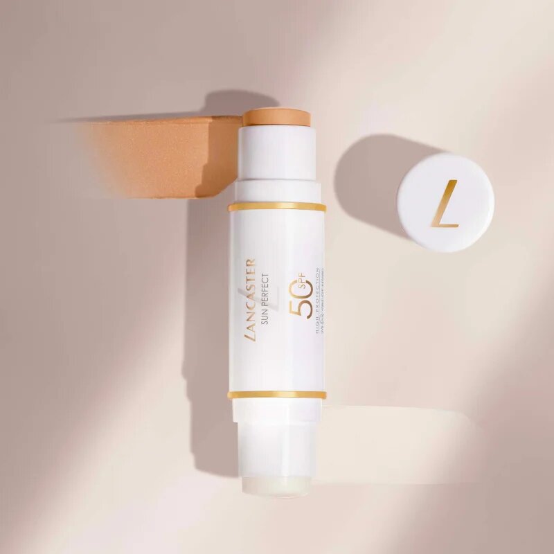 Lancaster Sun Perfect Clear & Tinted Stick SPF50 многофункционален фон дьо тен в стик SPF 50 за жени 12 гр.