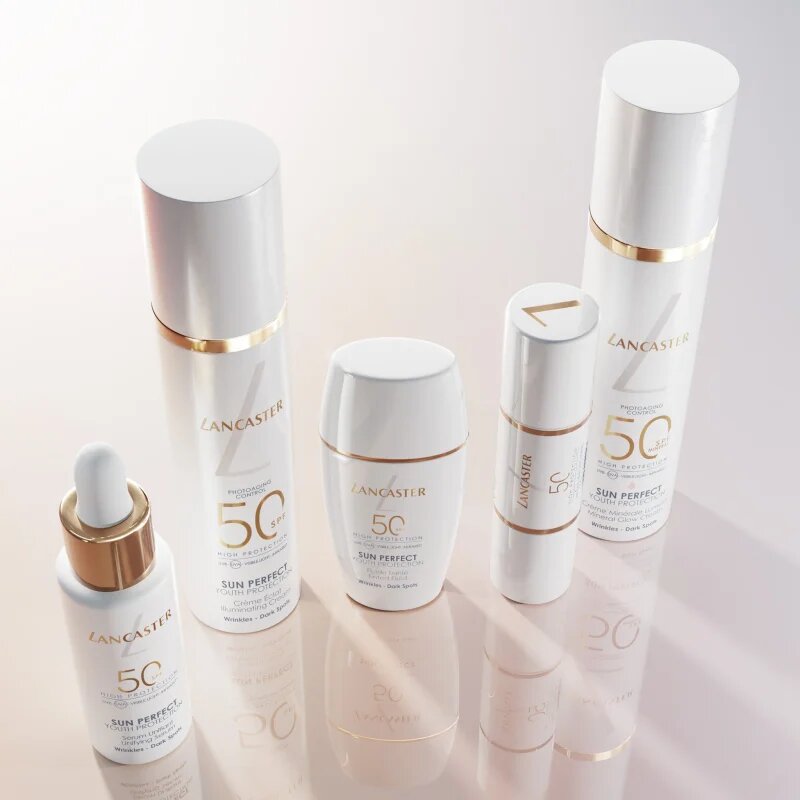 Lancaster Sun Perfect Clear & Tinted Stick SPF50 многофункционален фон дьо тен в стик SPF 50 за жени 12 гр.