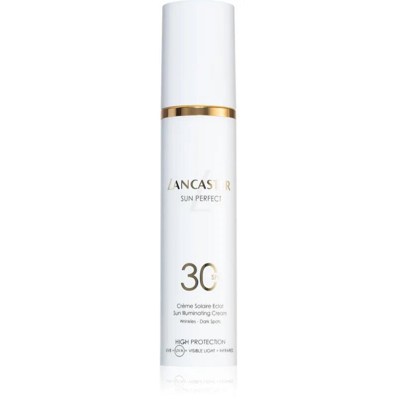Lancaster Sun Perfect Sun Illuminating Cream SPF 30 озаряващ дневен крем против бръчки и тъмни петна SPF 30 50 мл.