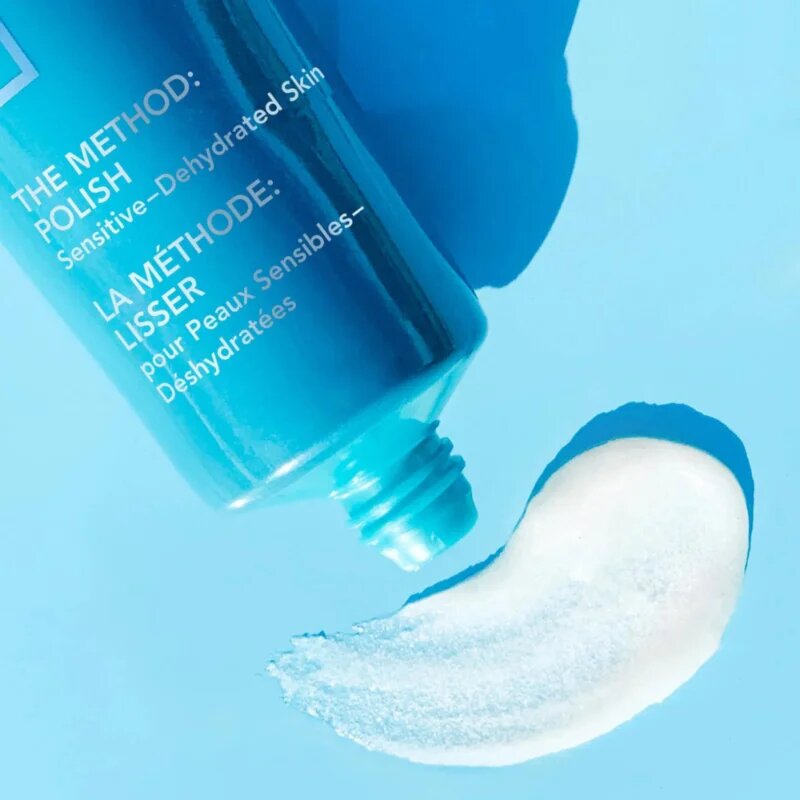 LANCER THE METHOD POLISH Sensitive-Dehydrated Skin почистващ крем-скраб за суха до чувствителна кожа 120 мл.