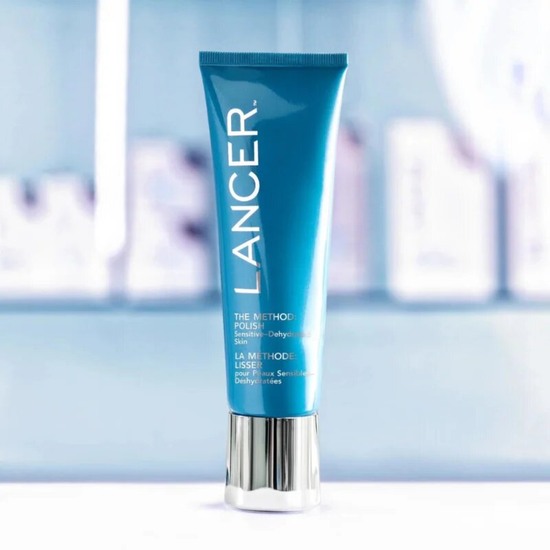 LANCER THE METHOD POLISH Sensitive-Dehydrated Skin почистващ крем-скраб за суха до чувствителна кожа 120 мл.