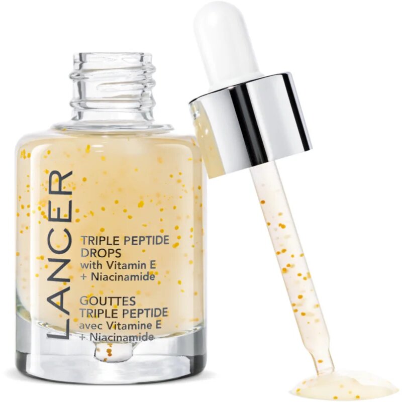 LANCER TRIPLE PEPTIDE DROPS подмладяващ серум с пептиди 30 мл.
