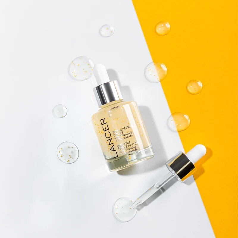 LANCER TRIPLE PEPTIDE DROPS подмладяващ серум с пептиди 30 мл.